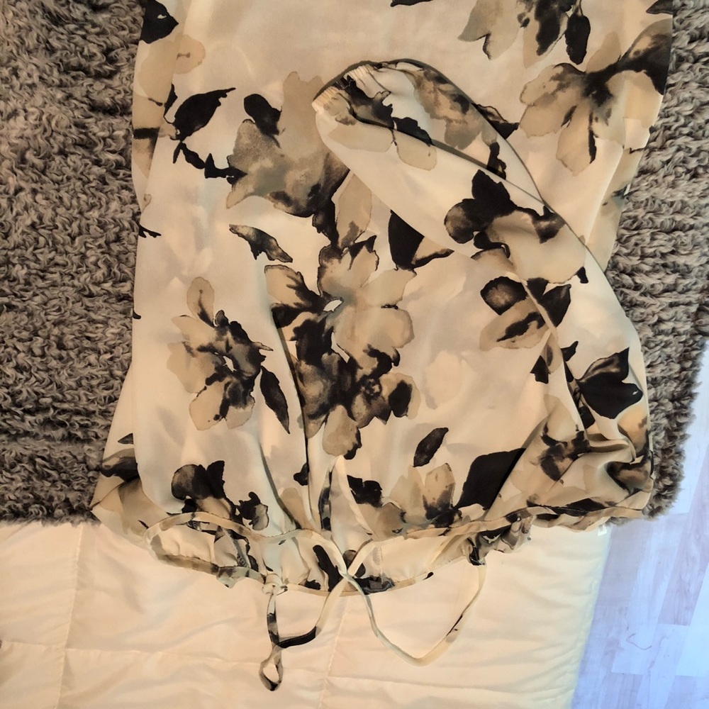 Charolette Russe cold shoulder blouse.